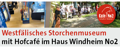 Storchenmuseum mit Café in Windheim