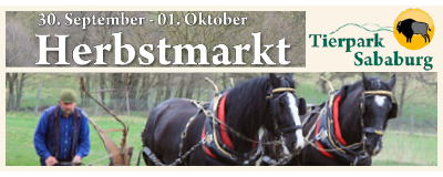 Tierparkt Sababurg Herbstmarkt