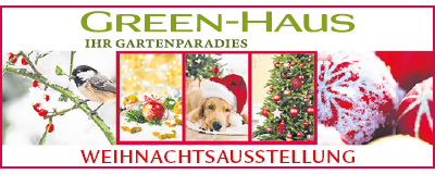 Green-Haus Gartenparadies Detmold Weihnachtsausstellung