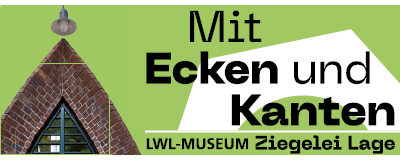 LWL-Museum Ziegelei Lage - Ausstellung: Mit Ecken und Kanten - Bild von spitzem Backsteindach