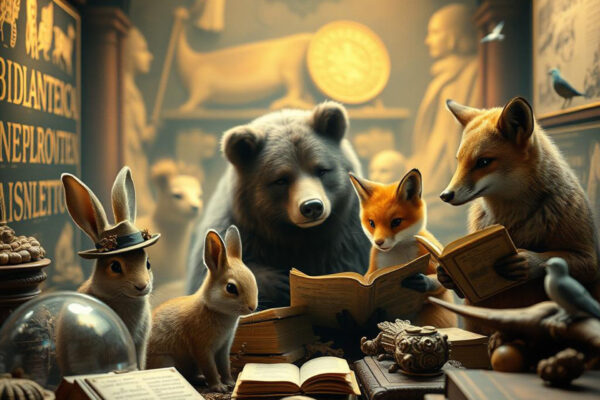 KI Generiertes Bild von Tieren