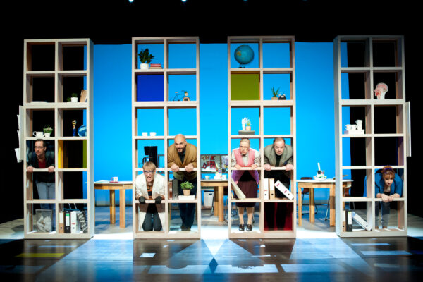 Bühnenbild :„Eingeschlossene Gesellschaft“