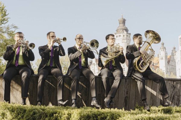 Das Leipziger Blechbläserquintett „emBRASSment“