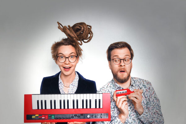 Liedermacherin Marie Diot und Fabian Großberg