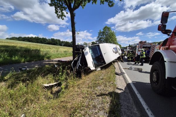 Unfall Kleinbus