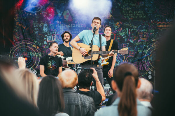 Die Coldplay-Coverband Viva La Vida