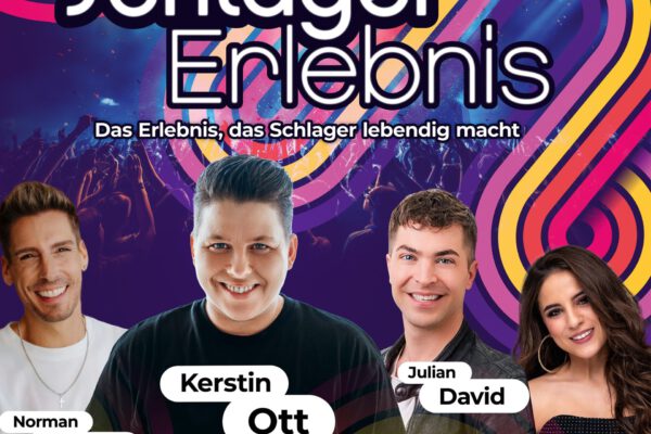 Plakat: Die Schlagernacht mit Kerstin Ott und Freunden