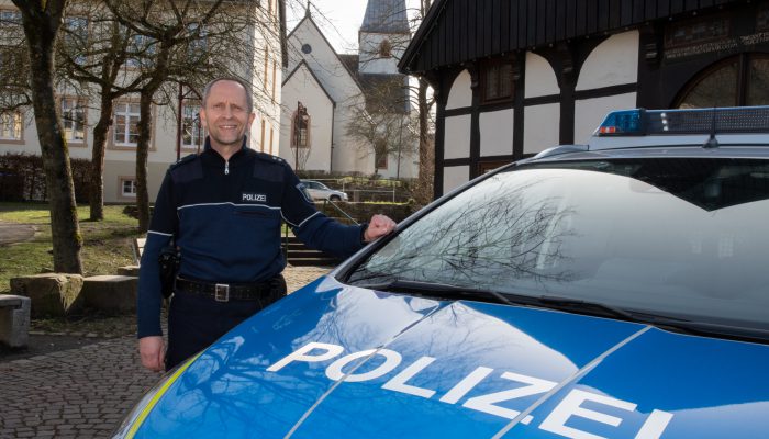 Der neue Kontaktbeamte für die Bürger:innen im Kalletal: Polizeioberkommissar Arnd Schweppe.