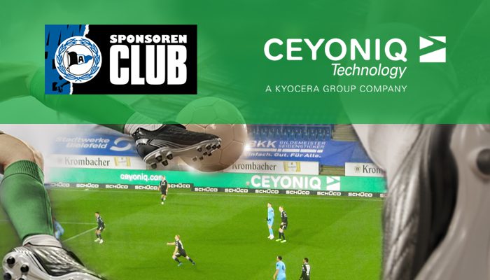 22-07-26 Die Ceyoniq Technology GmbH ist stolzes Mitglied des Arminia Sponsoren-Clubs