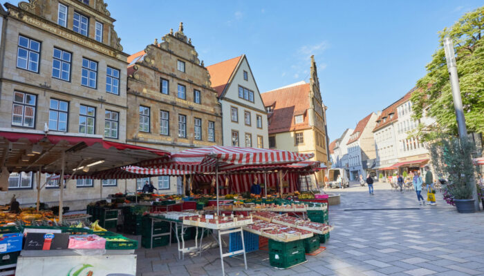 Bielefelder Altstadtmarkt startet wieder