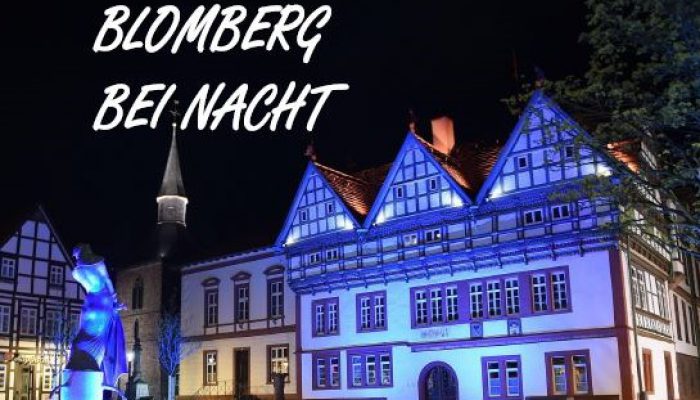 Blomberg bei Nacht_Plakat Programmablauf