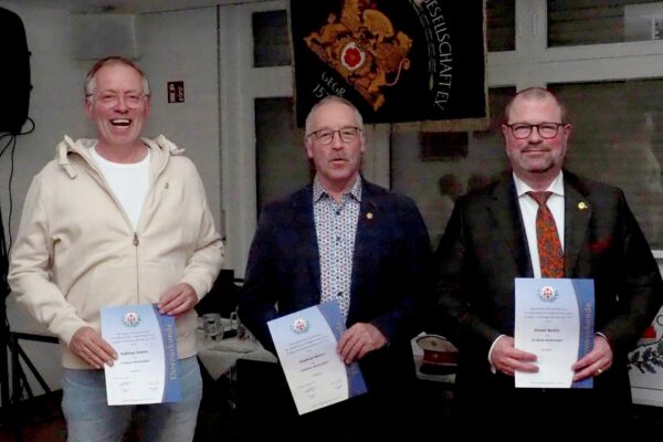 Andreas Ramm, Stephan Helms und Daniel Becker