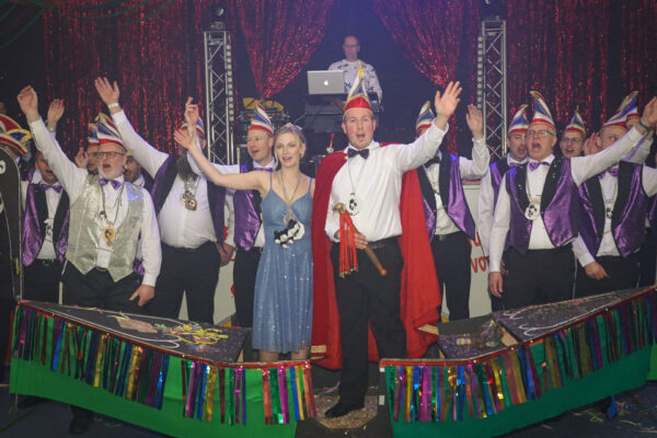 Das Prinzenpaar Jenny I. Schröder und iPrinz Andreas III. Waschmann