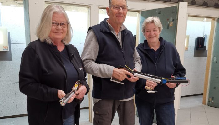 Roswitha Vogt, Rolf Klöpping und Petra Jürgens