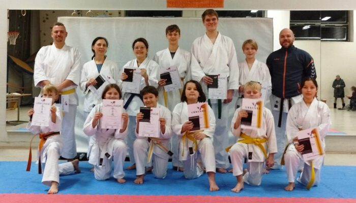 eigten die Karateka ihrem Leistungslevel angemessen starke Leistungen