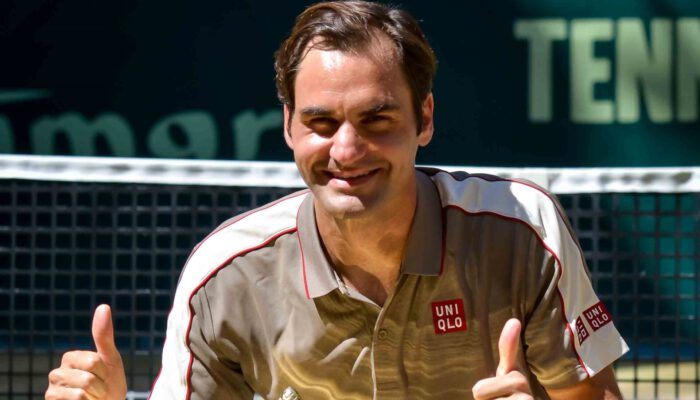 Roger Federer, der zehnmalige Turniersieger.