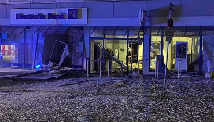 Geldautomat in Bad Salzuflen "Am Herforder Tor" gesprengt