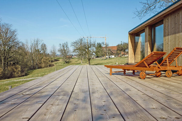 Heimisches Holz zum nachhaltigen Bauen