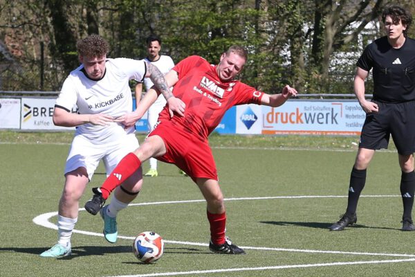 Wir haben uns von diesem Gegentreffer aber nicht aus der Bahn werfen lassen, waren griffig in den Zweikämpfen