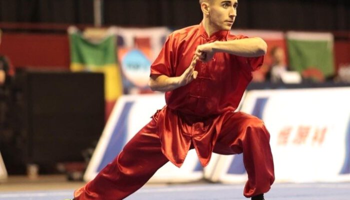 Der junge Wushu Lippe Sportler ist der erste Teilnehmer seines Vereins, der an einer modernen Wushu WM antrat