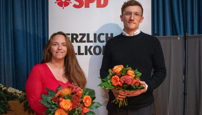 Katrin Freiberger und Lasse Huxoll
