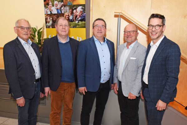 Willi K. Schirrmacher, Dr. Stefan Wiesekopsieker, Dr. Axel Lehmann, Klaus Stein und Roman G. Weber.