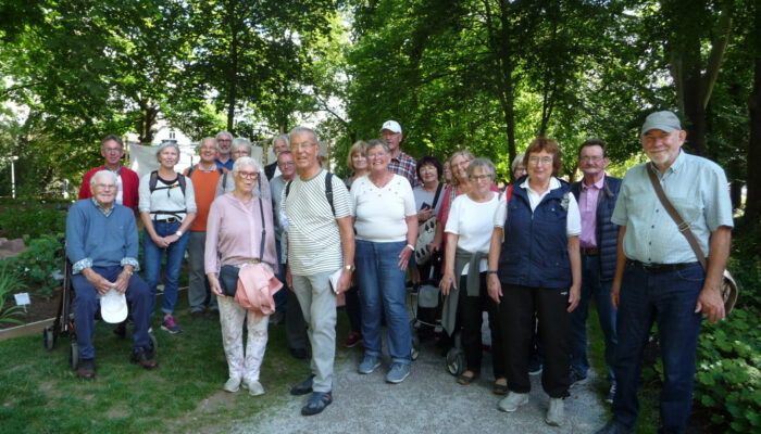 Friedhofsverein Laubke besucht die Landesgartenschau