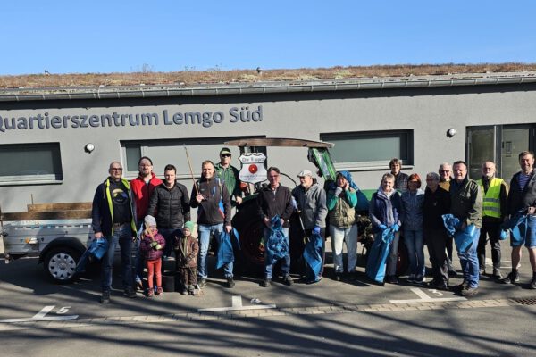 Frühjahrsputz in der Laubke Teilnehmer