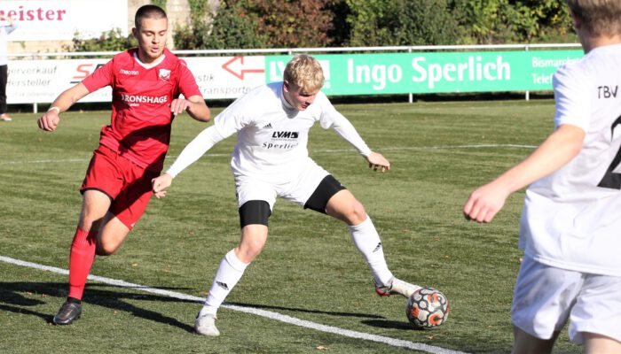 Mit 3:1-Toren schlug der TBV Lemgo daheim den TuS Bexterhagen