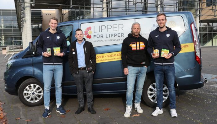 Bereits zum zweiten Mal in dieser Saison unterstützt der TBV Lemgo Lippe am kommenden Sonntag beim Heimspiel gegen den TVB Stuttgart (21.5., 16:05 Uhr) den Verein "Lipper für Lipper".