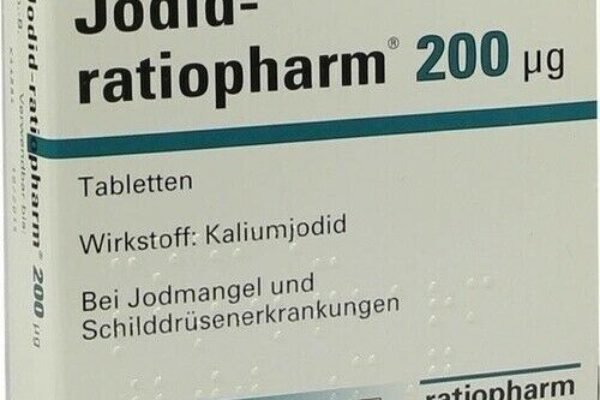 Medikament-Jodid