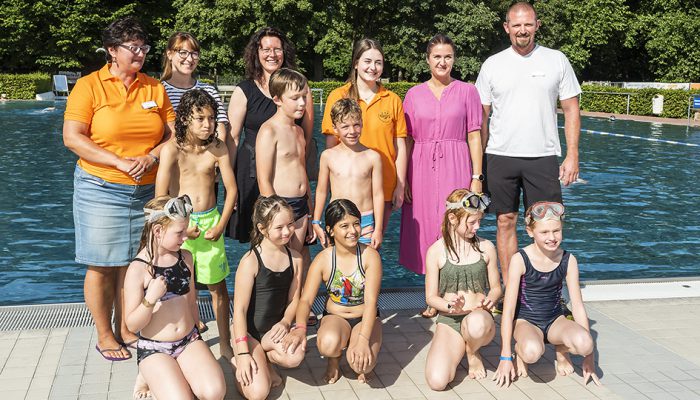 Ferienschwimmkurse der Offenen Ganztagsschulen (OGS)