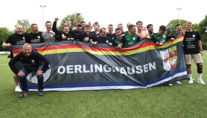 Der TSV Oerlinghausen ist am Ziel seiner Träume.