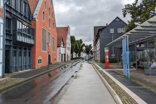 Papenstraße Blickrichtung Freier Hof