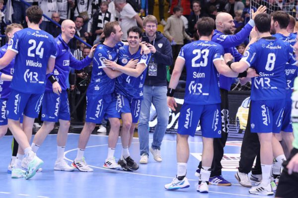 Wir werden uns jetzt erstmal schnell durchschütteln, gut regenerieren. Am Mittwoch können wir ein Highlight setzen; das wird eine ganz schwere Aufgabe in Dresden gegen Leipzig, und da wollen wir unbedingt ins Lidl Final4 einziehen