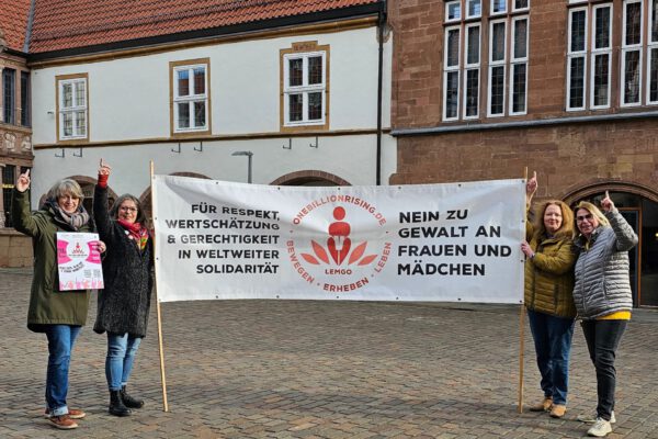 Gemeinsames Tanzen in Lemgo