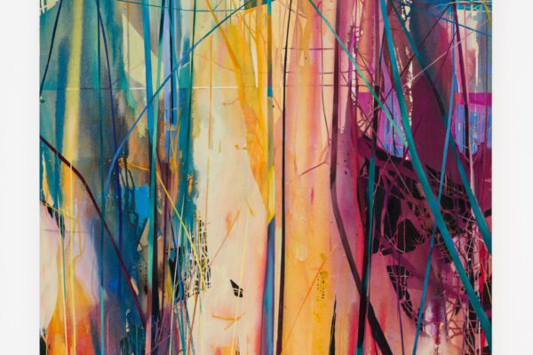 Transcience, 2024, Öl und Acryl auf Leinwand, 120 x 150 cm.